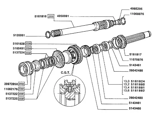 5161880 - кольцо